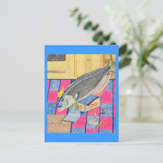 Carte Postale La chaudière de plancher (Debout devant)