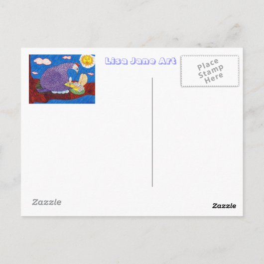 Carte Postale La chaudière de plancher (Dos)