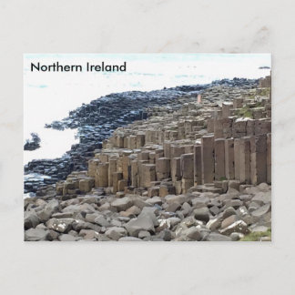 Carte Postale La chaussée du géant, Cie. Antrim, Irlande du