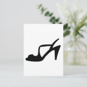 Carte Postale La chaussure de la femme (Debout devant)