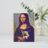 Carte Postale La chèvre de Mona Lisa (Debout devant)
