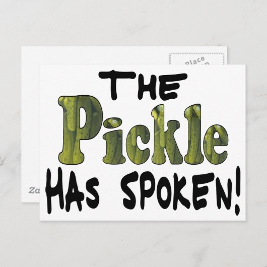 Carte Postale La chicelle parlée (Devant / Derrière)