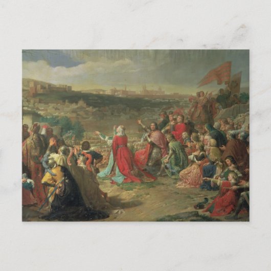 Carte Postale La chute de Grenade en 1492, 1890 (Devant)