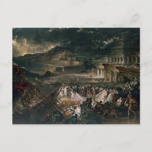 Carte Postale La chute de Ninive (Devant)