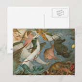 Carte Postale La chute des anges rebelles, 1562 (Devant / Derrière)