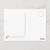 Carte Postale La chute du Rhin en Suisse (Dos)