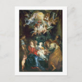 Carte Postale La circoncision, c.1605 (huile sur toile) (Devant)