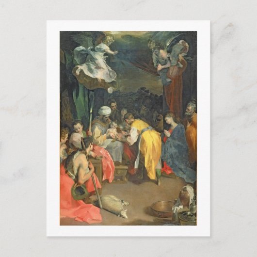 Carte Postale La circoncision du Christ, 1590 (huile sur toile) (Devant)