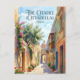Carte Postale La Citadelle (Cittadella), Gozo Malte