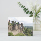 Carte Postale La Cité, Carcassonne (Debout devant)