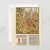 Carte Postale La Cité de Dieu et la Cité de ce siècle (Devant / Derrière)