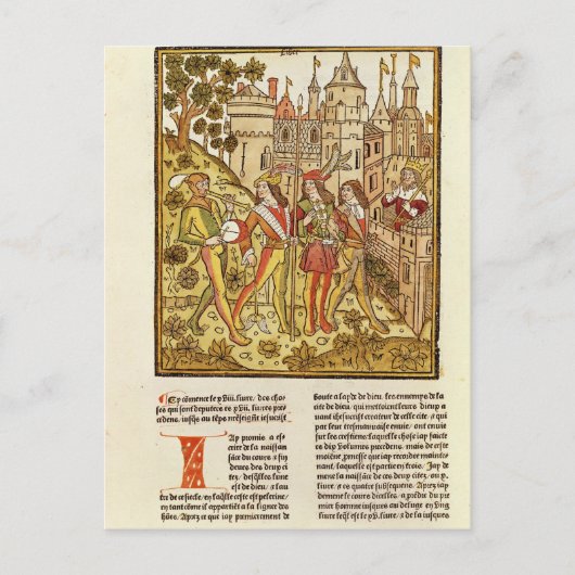 Carte Postale La Cité de Dieu et la Cité de ce siècle (Devant)