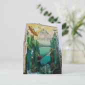 Carte Postale La cité idéale québécoise - Mur peint - Lyon (Debout devant)