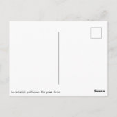 Carte Postale La cité idéale québécoise - Mur peint - Lyon (Dos)