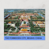 Carte postale La Cité interdite Pékin Chine (Devant)