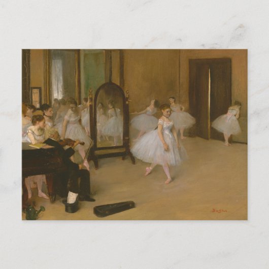 Carte Postale La Classe de danse | Edgar Degas (Devant)