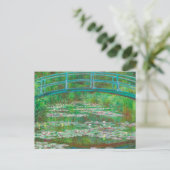 Carte Postale La Claude Monet de la passerelle japonaise (Debout devant)