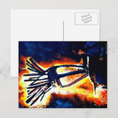 Carte Postale La Clavie. (Devant / Derrière)