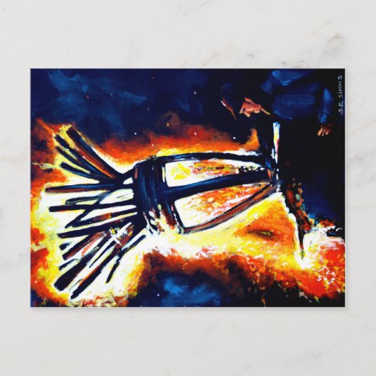 Carte Postale La Clavie. (Devant)