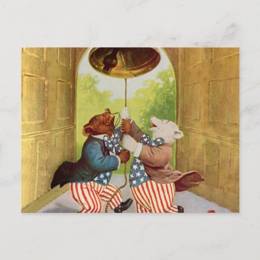 Carte Postale La cloche de la liberté du patriote (Devant)