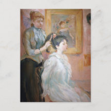 La Coiffure | Berthe Morisot