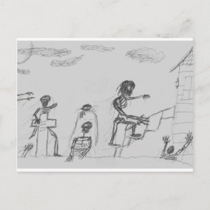 Carte Postale La colère des morts