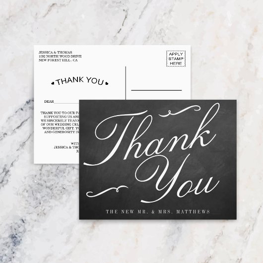 Carte Postale La collection de Mariages de tableau de bord éléga