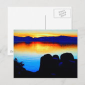 Carte Postale La collection Sunset (Devant / Derrière)