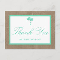 La collection Tropical Palm Tree Beach Wedding