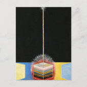 Carte Postale La colombe, 1915 par Hilma af Klint (Devant)