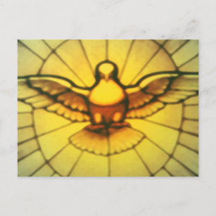 Carte Postale La colombe du Saint-Esprit