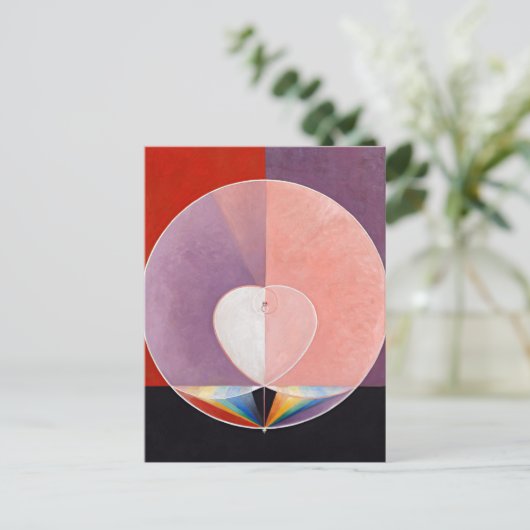 Carte Postale La colombe, no 2. par Hilma af Klint (Debout devant)