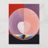 Carte Postale La colombe, no 2. par Hilma af Klint (Devant)