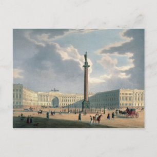Carte Postale La colonne Alexander et le quartier général de l'A