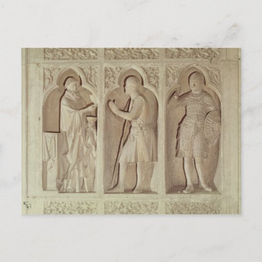 Carte Postale La communion d'un chevalier (Devant)