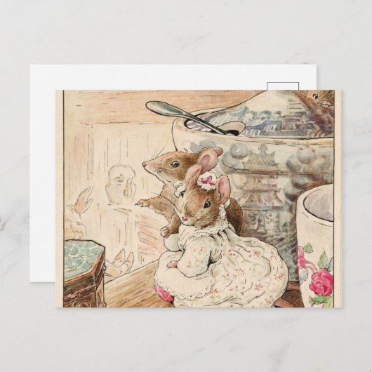 Carte Postale La complainte de Gloucester Tailor par Beatrix Pot (Devant / Derrière)