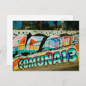 Carte Postale La Comuna 13 | Medellín, commune de San Javier 13 (Devant / Derrière)