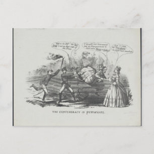 Carte Postale La Confédération dans les Petticoats