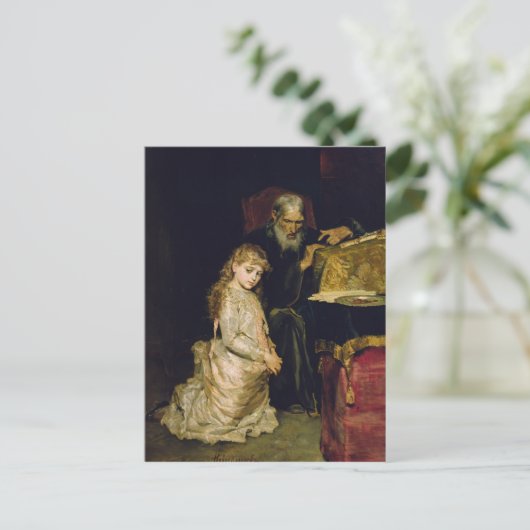 Carte Postale La confession (Debout devant)