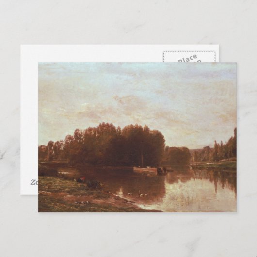 Carte Postale La confluence (Devant / Derrière)