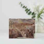 Carte Postale La conquête de Tenochtitlan (Debout devant)