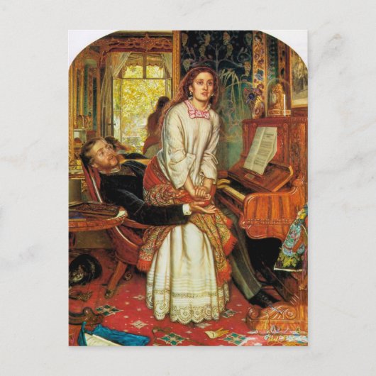 Carte Postale La conscience de l'éveil par William Holman Hunt (Devant)