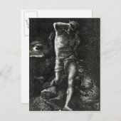 Carte Postale La conscience ou, la pluie oculaire (Devant / Derrière)