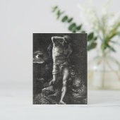 Carte Postale La conscience ou, la pluie oculaire (Debout devant)