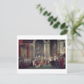 Carte Postale La consécration de l'empereur Napoléon (Debout devant)