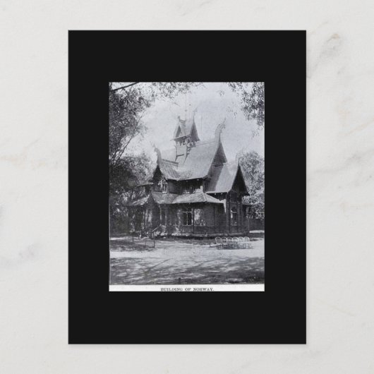 Carte Postale La construction équitable de la Norvège dans le mo (Devant)