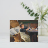 Carte Postale La Convalescence par Helene Schjerfbeck (Debout devant)