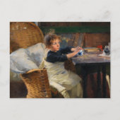 Carte Postale La Convalescence par Helene Schjerfbeck (Devant)