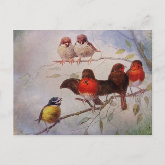 Carte Postale La conversation (Devant)