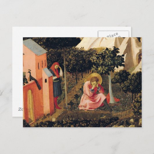 Carte Postale La conversion de Saint Augustin (Devant / Derrière)